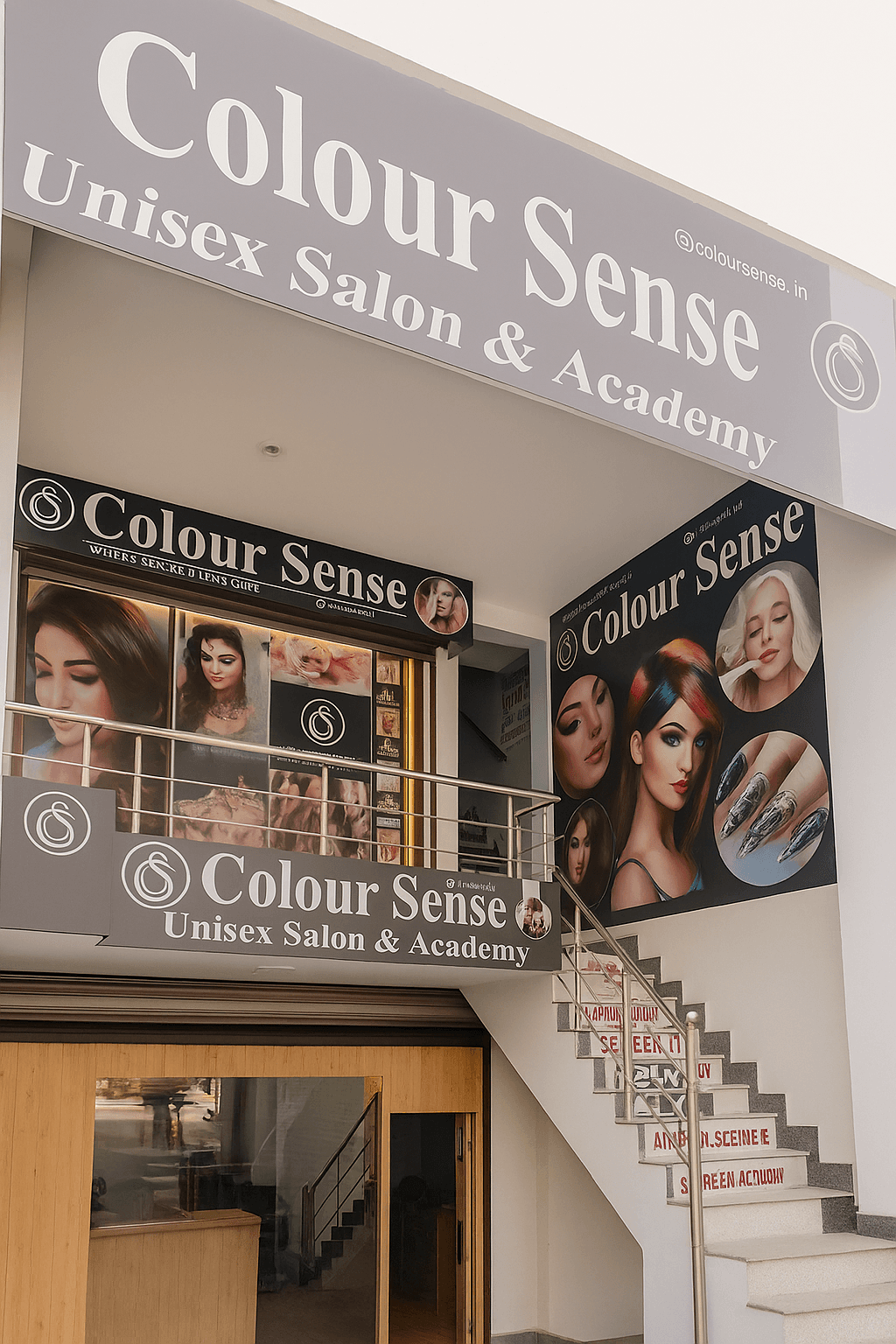 Luxury salon interior